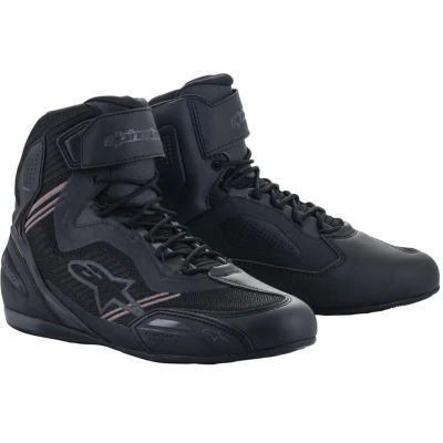 Alpinestars Boty na motorku Faster 3 Rideknit černo-černé Alpinestars Boty na motorku Faster 3 Rideknit černo-černé