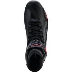 Alpinestars Boty na motorku Faster-4 Drystar černo-fluo červené