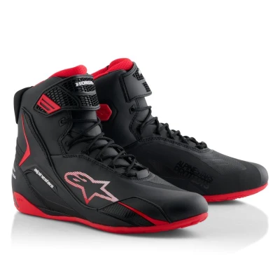 Alpinestars Boty na motorku Faster-4 kolekce HONDA černo-červené Alpinestars Boty na motorku Faster-4 kolekce HONDA černo-červené