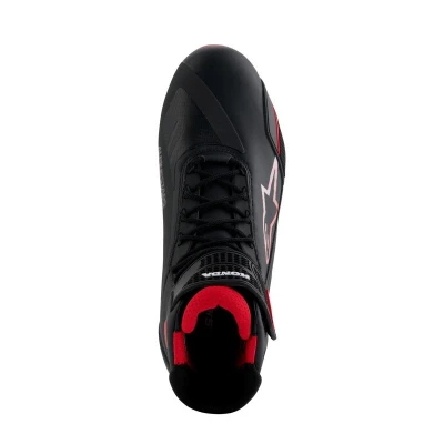 Alpinestars Boty na motorku Faster-4 kolekce HONDA černo-červené