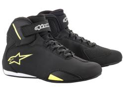 Alpinestars Topánky na motorku Sektor čierno-fluorescenčná žltá Alpinestars Topánky na motorku Sektor čierno-fluorescenčná žltá