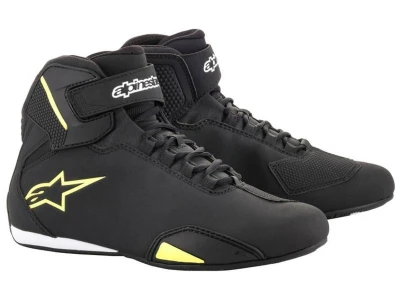 Alpinestars Boty na motorku Sektor černo-fluo žluté Alpinestars Boty na motorku Sektor černo-fluo žluté