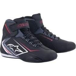Alpinestars Boty na motorku Sektor Waterproof černo-bílo-šedé