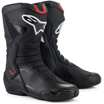Alpinestars SMX-6 3 černo-červené pánské motoboty