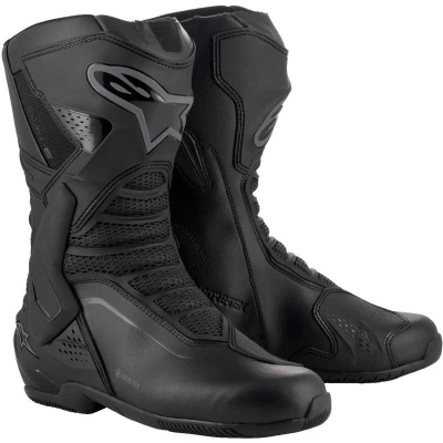 Alpinestars SMX-6 3 Gore-Tex černo-tmavě šedé boty na motorku
