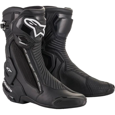 Alpinestars SMX Plus 2 černé pánské motoboty