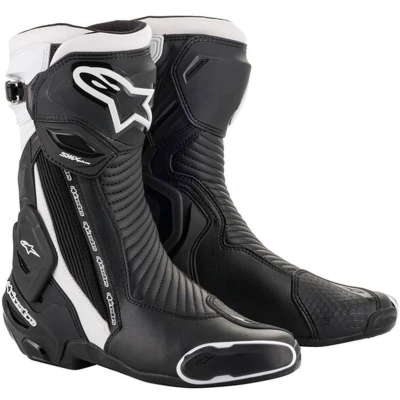 Alpinestars SMX Plus 2 černo-bílé pánské motoboty