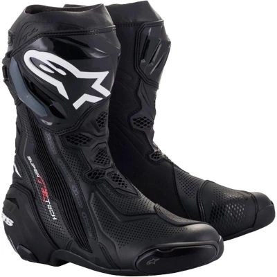 Alpinestars Supertech R Vented černé boty na motorku