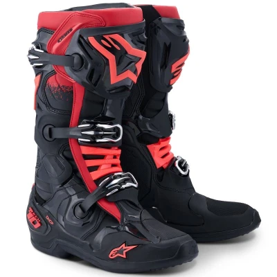 Alpinestars Tech 10 černo-červené motoboty