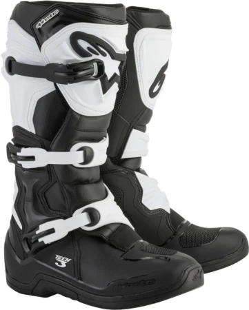 Alpinestars Tech 3 černo-bílé pánské motoboty