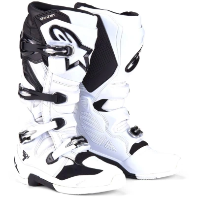 Alpinestars Tech 7 bílo-černé boty na motorku