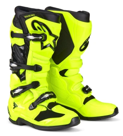 Alpinestars Tech 7 fluo žluto-černé pánské motoboty