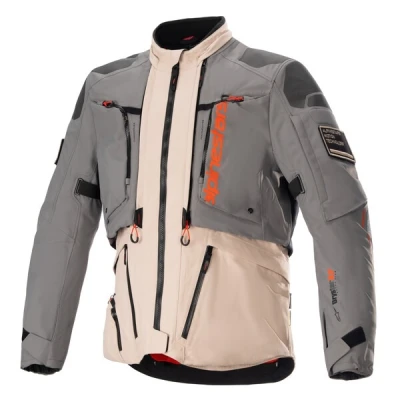 Alpinestars AMT-10R Drystar XF pískovo-černo-oranžová pánská motocyklová bunda