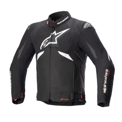 Alpinestars T-GP R 3 DRYSTAR černo-bílá bunda na motorku