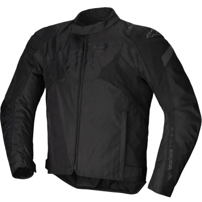 Alpinestars T-JAWS V4 Waterproof černo-černá pánská bunda na motorku