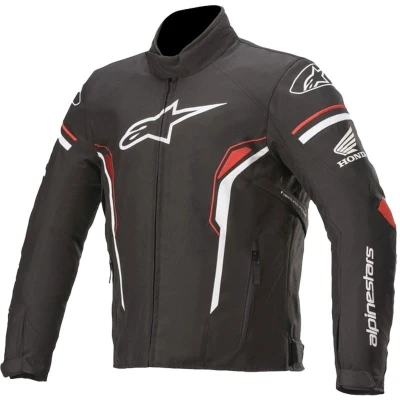 Alpinestars T-SP-1 Waterproof Honda černo-červeno-bílá pánská motocyklová bunda