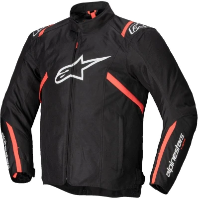 Alpinestars T-SPS 2 Waterproof černo-bílo-fluo červená bunda na motorku