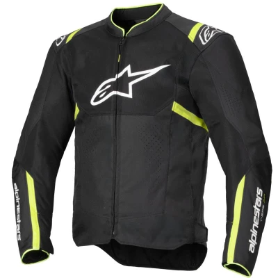 Alpinestars T-SPS Air V2 černo-fluo žlutá pánská motocyklová bunda