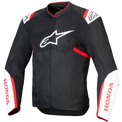 Alpinestars T-SPS Air V2 kolekce Honda černo-bílo-červená bunda na motorku