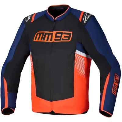 Alpinestars T-SPS Air V2 MM93 fluo červeno-modro-černo-bílá motocyklová bunda