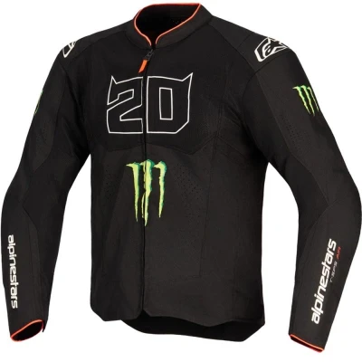 Alpinestars T-SPS Air V2 Monster FQ20 černo-bílá pánská bunda na motorku