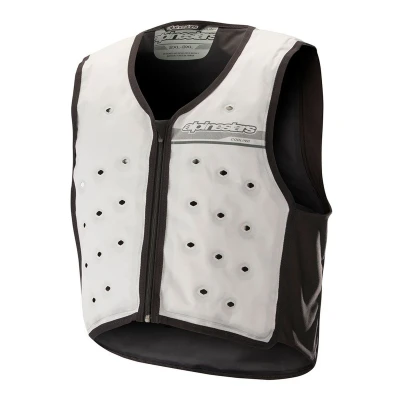 Alpinestars Cooling Vest bílo-černá chladicí vesta