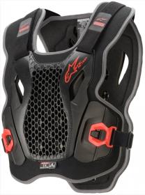 Alpinestars Chránič hrudníku Bionic Action černo-červený Alpinestars Chránič hrudníku Bionic Action černo-červený