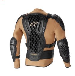Alpinestars Chránič těla Bionic Action 2 černo-hnědý