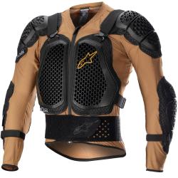 Alpinestars Chránič těla Bionic Action 2 černo-hnědý Alpinestars Chránič těla Bionic Action 2 černo-hnědý