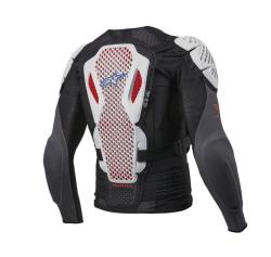 Alpinestars Chránič těla Bionic Plus 2 Honda kolekce 2024 bílo-modro-červeno-černý POUZE 2XL (VÝPRODEJ)