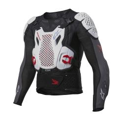 Alpinestars Chránič těla Bionic Plus 2 Honda kolekce 2024 bílo-modro-červeno-černý Alpinestars Chránič těla Bionic Plus 2 Honda kolekce 2024 bílo-modro-červeno-černý