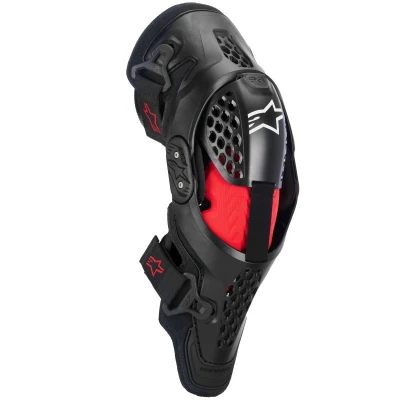 Alpinestars SX-1 Plasma černo-červeno-šedé chrániče kolen