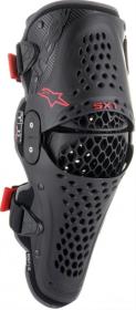 Alpinestars Chrániče kolen SX-1 V2 černo-červené Alpinestars Chrániče kolen SX-1 V2 černo-červené