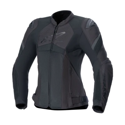 Alpinestars Stella T-GP Plus R 4 Airflow černo-černá dámská bunda na motorku