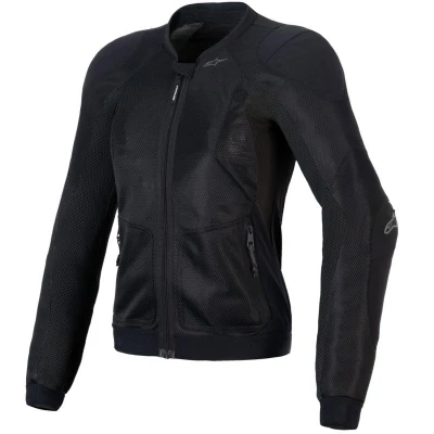 Alpinestars STELLA TROOP-AIR černá dámská bunda na motorku