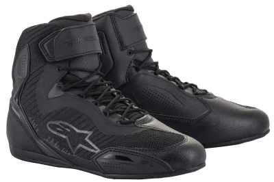 Alpinestars Dámské boty na motorku Stella Faster-3 Rideknit černo-šedo antracitové Alpinestars Dámské boty na motorku Stella Faster-3 Rideknit černo-šedo antracitové