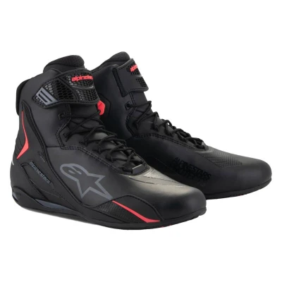 Alpinestars Stella Faster-4 černo-růžové dámské motoboty