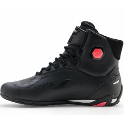 Alpinestars Dámské boty na motorku Stella Faster-4 Drystar černo-šedo-červené