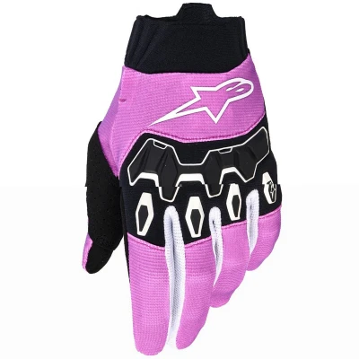 Alpinestars Stella Full Bore V2 fialovo-bílo-černé dámské motokrosové rukavice