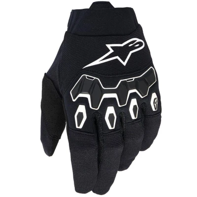 Alpinestars Full Bore V2 černo-bílé dětské motokrosové rukavice
