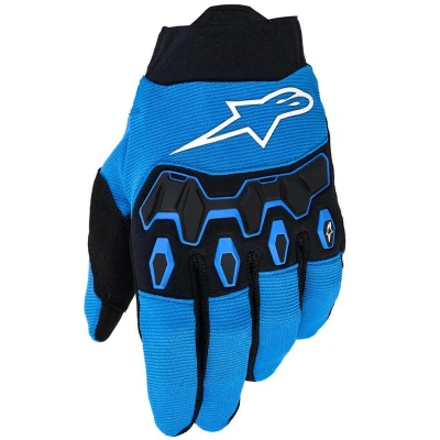 Alpinestars Full Bore V2 Youth/Kids modro-černé dětské motokrosové rukavice