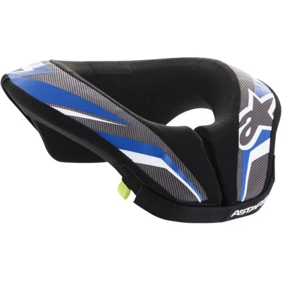 Alpinestars Sequence Youth černo-bílo-modrý dětský chránič krku