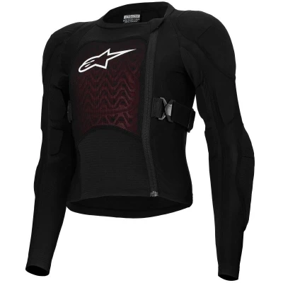 Alpinestars Bionic Plasma LT Youth černo-červeno-bílý dětský chránič těla s dlouhým rukávem