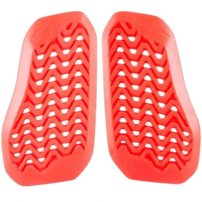 Alpinestars Nucleon Plasma červeno-černý dvoudílný vkládací chránič hrudníku