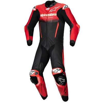 Alpinestars GP-R7 Tech-Air ready černo-červená kožená kombinéza na motorku