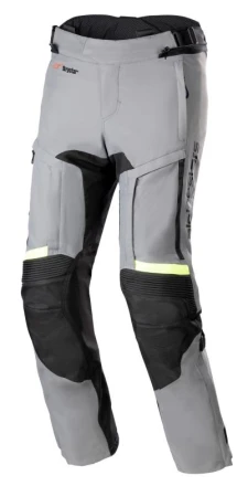 Alpinestars Bogota Pro Drystar 3 Season šedo-černo-fluo žluté kalhoty na motorku