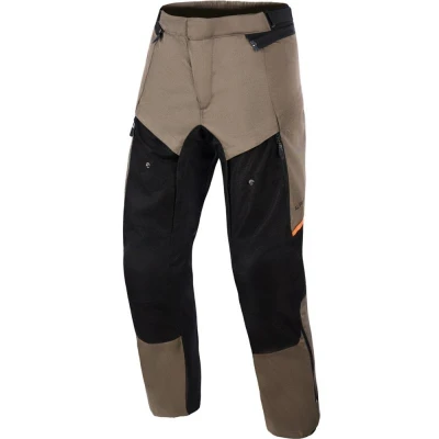 Alpinestars Cusco Drystar hnědo-černé pánské kalhoty na motorku