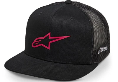 Alpinestars 3D Ageless Trucker černo-červená kšiltovka