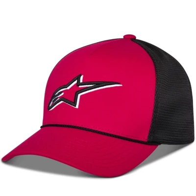 Alpinestars Ageless Shadow Trucker červeno-černá kšiltovka