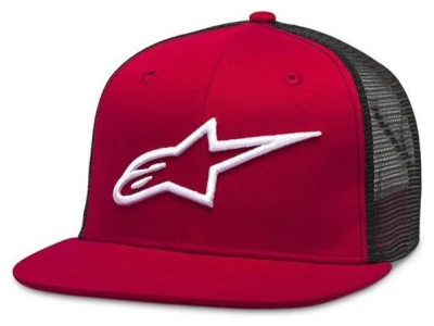 Alpinestars Corp Trucker červeno-černá kšiltovka